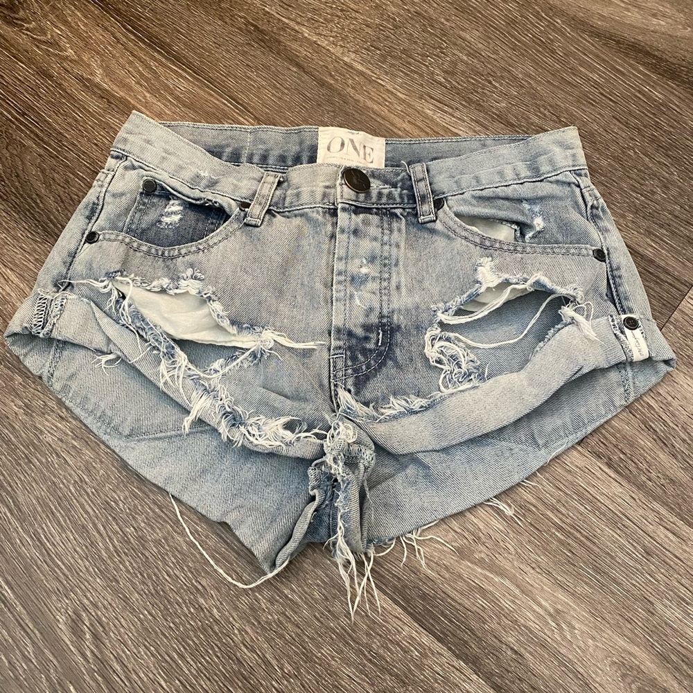 Size 24 One Teaspoon distressed Bandits